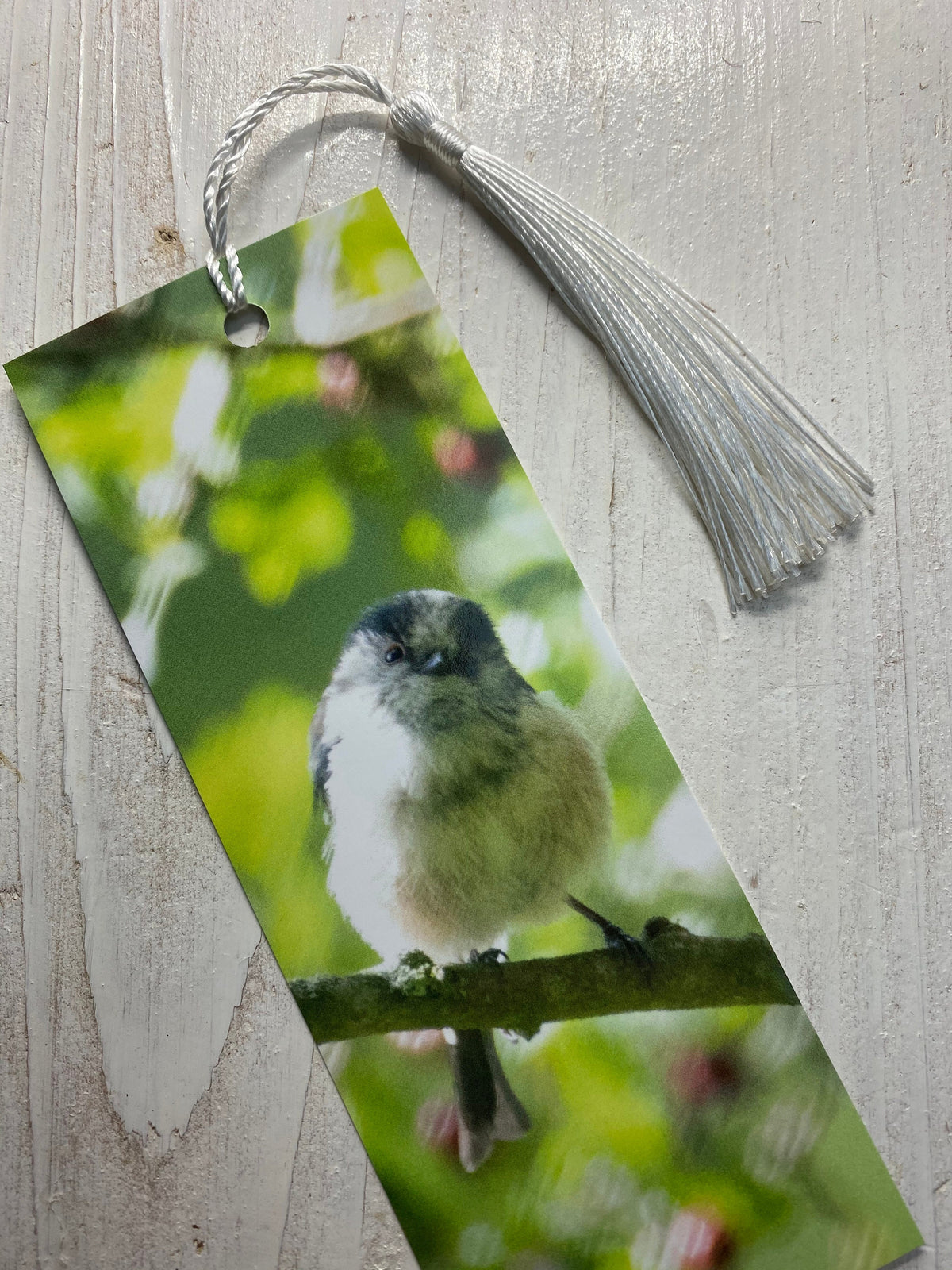 Long-Tailed Tit Bookmark - UK wildlife photography
