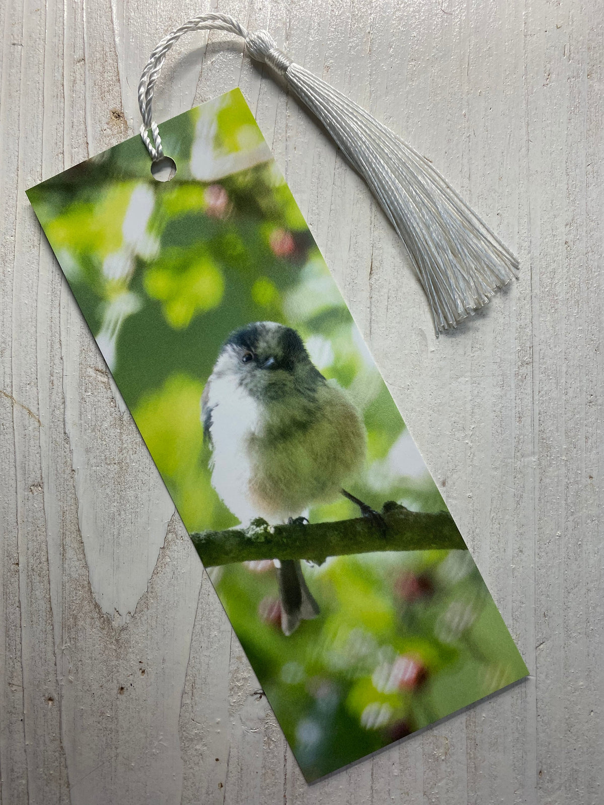 Long-Tailed Tit Bookmark - UK wildlife photography